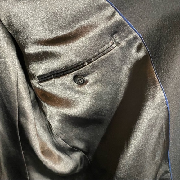 STAFFORD Essentials Wool Blend Single Breast Winter Dress Over Coat 44R - Picture 11 of 13